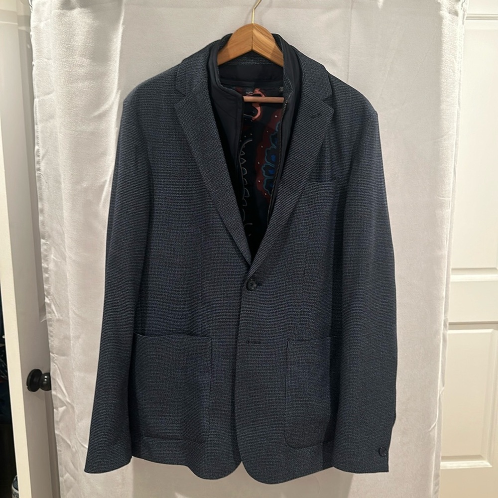 Ted Baker sport coat with zip-up inner LIKE NEW